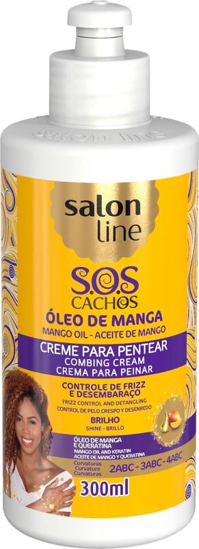 Salon Line Sos + Brilho Creme Pentear - 300Ml » Cabelo Ondulado »