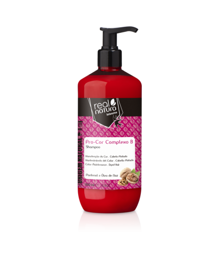 Real Natura Shampoo Sem Sal Pro-Cor Complexo B 500ml