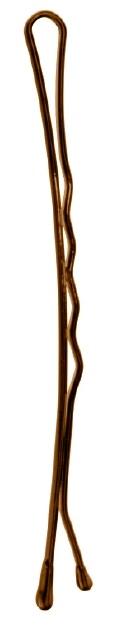 RickiParodi Ganchos Cabelo Sabrina Ondulado Castanho 7cm 12 Unidades