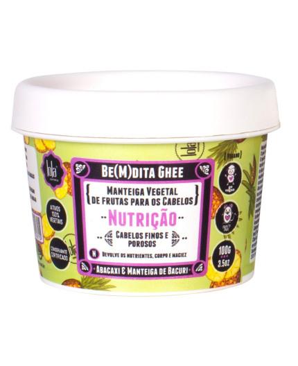 Lola Cosmetics Máscara Nutrição Be(m)dita Ghee Abacaxi e Manteiga De Bacuri 100g