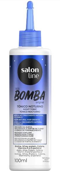 Salon Line Tónico Crescimento Nocturno SOS Bomba Original 100ml