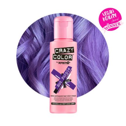 Crazy Color Coloração Semi-Permanente Nº62 Hot Purple 100ml