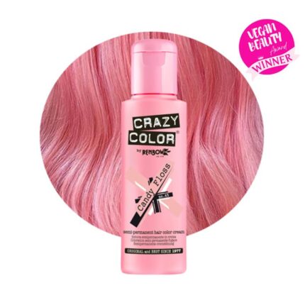 Crazy Color Coloração Semi-Permanente Nº65 Candy Floss 100ml