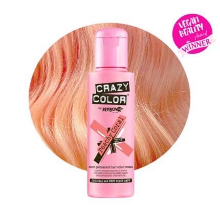 Crazy Color Coloração Semi-Permanente Nº70 Peachy Coral 100ml