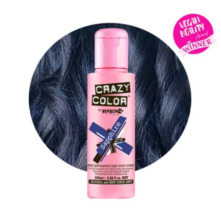 Crazy Color Coloração Semi-Permanente Nº72 Sapphire 100ml