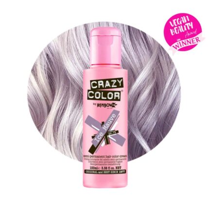 Crazy Color Coloração Semi-Permanente Nº75 Ice Mauve 100ml