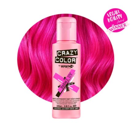 Crazy Color Coloração Semi-Permanente Nº78 Rebel UV 100ml