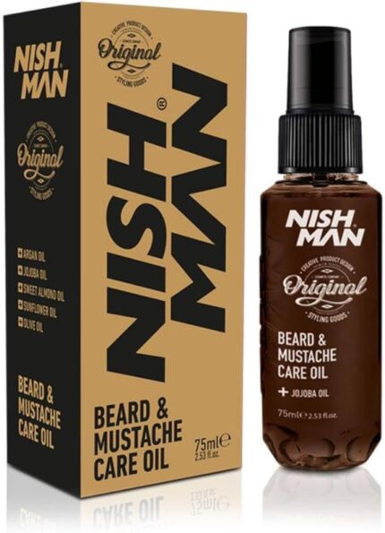 Nishman Beard & Mustache Care Oil Jojoba 75ml