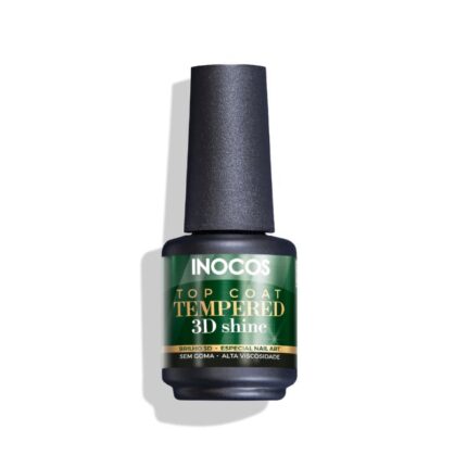 Inocos Verniz Gel Top Tempered 3D Shine 15ml