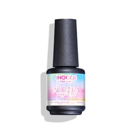 Inocos Verniz Gel Top Coat Aurora Magic Effect  15ml