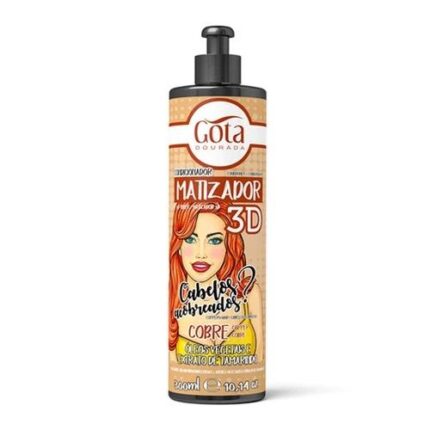 Gota Dourada Matizador 3D Cobre 300ml