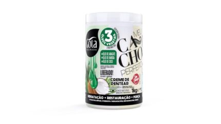 Gota Dourada Creme Pentear Meu Cacho Perfeito 3 Óleos Vegetais 1kg