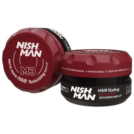 Nishman Hair Styling Matte Paste M3 Texturizing Mess Up 100ml