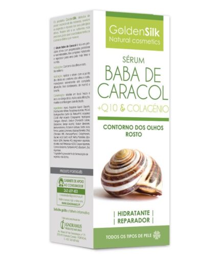GoldenSilk Sérum Baba de Caracol + Q10 + Colagénio 50ml