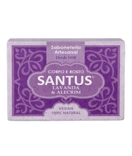 GoldenSilk Sabonete Lavanda e Alecrim Vegan Corpo e Rosto 110g