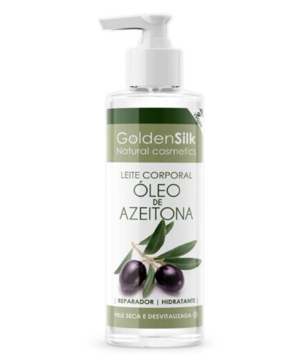 GoldenSilk Leite Corporal Óleo de Azeitona Vegan 400ml