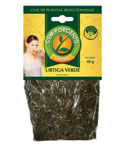 Cem Porcento Chá Urtiga Verde 40g
