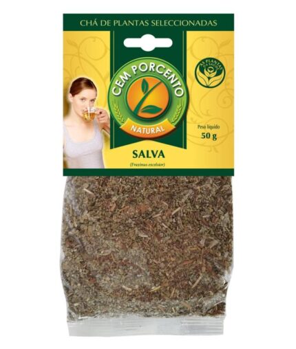 Cem Porcento Chá Salva 50g