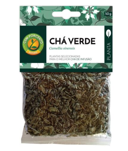 Cem Porcento Chá Verde 50g (Planta)
