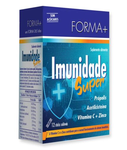 Forma+ Super Imunidade 12 Sticks Solúveis (Caixa)