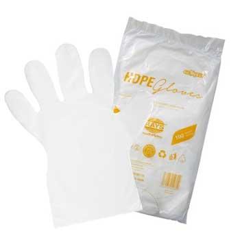 Luvas Polietileno Palhaço Sem Microperfuração 100 unidades