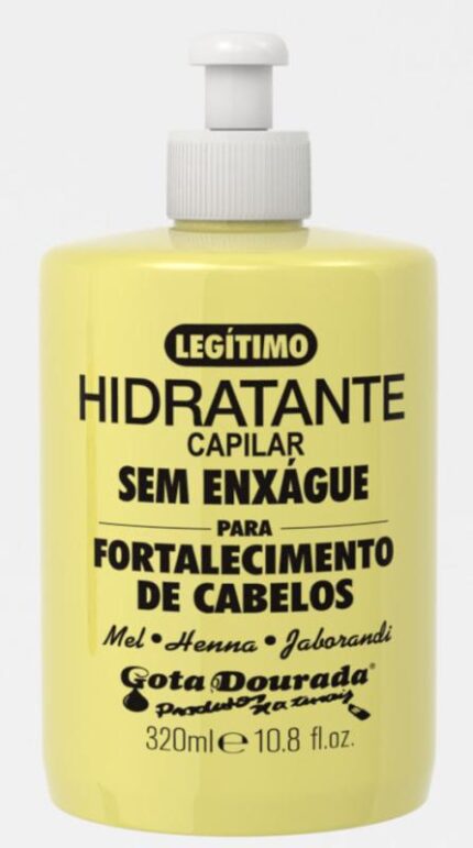 Gota Dourada Creme para Pentear Fortalecimento 320ml
