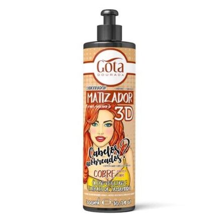 Gota Dourada Matizador 3D Cobre 120ml