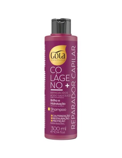 Gota Dourada Shampoo Colágeno + 300ml