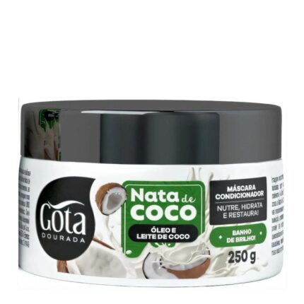 Gota Dourada Máscara Nata de Coco 250g