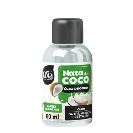Gota Dourada Óleo Finalizador Nata de Coco 60ml