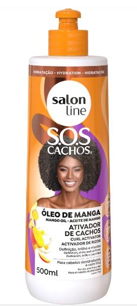 Salon Line Ativador Cachos SOS Manga 500ml