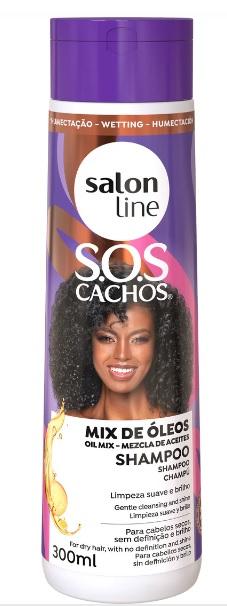 Salon Line Shampoo SOS Mix Óleos 300ml