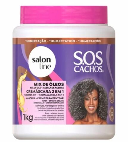 Salon Line Cremáscara SOS Mix Óleos 1000g