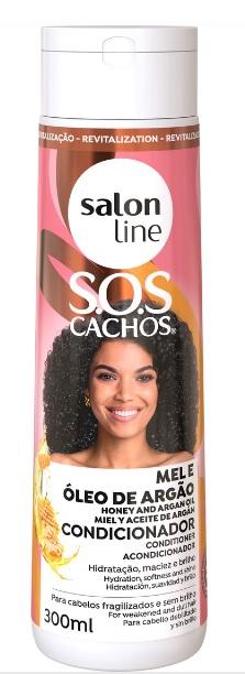 Salon Line Condicionador SOS Mel Cachos Intensos 300ml