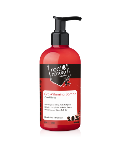 Real Natura Condicionador Sem Sal Pro-Vitamina Bomba 300ml
