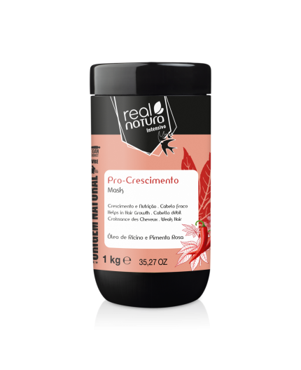 Real Natura Máscara Sem Sal Pro-Crescimento 1kg