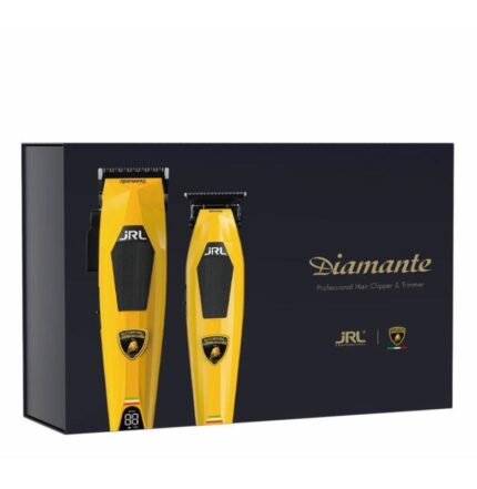 Combo jRL Lamborghini Diamante Hair Clipper & Trimmer Amarelo