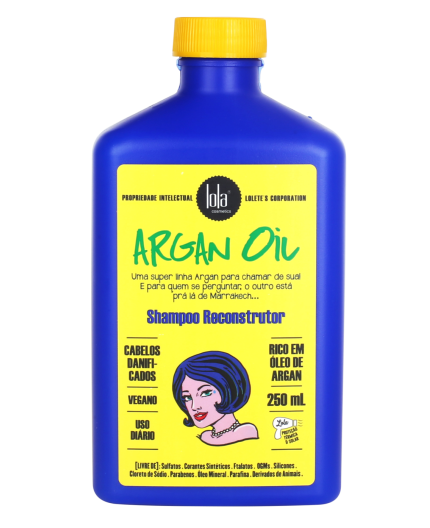 Lola Cosmetics Shampoo Reconstrutor Argan / Pracaxi 250ml