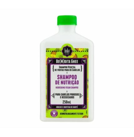 Lola Cosmetics Shampoo Nutrição Be(M)dita Ghee Abacaxi e Manteiga De Bacuri 250ml