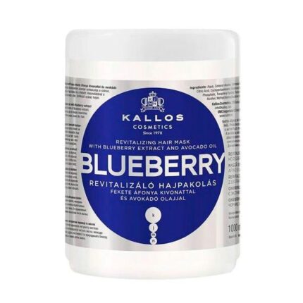 Kallos KJMN Blueberry Revitalizing Hais Mask 1000ml