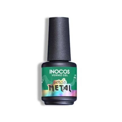 Verniz Gel Inocos Festival Verão Verde Metal 15ml