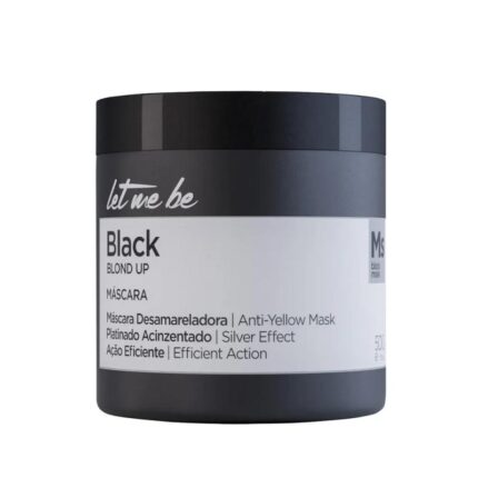 Let Me Be Máscara Black Efeito Acinzentado 500g