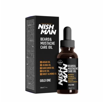 Nishman Beard & Mustache Care Oil Gold One 30ml
