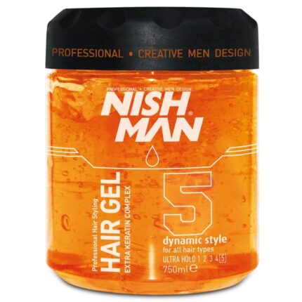 Nishman Hair Gel 5 Ultra Forte 750ml