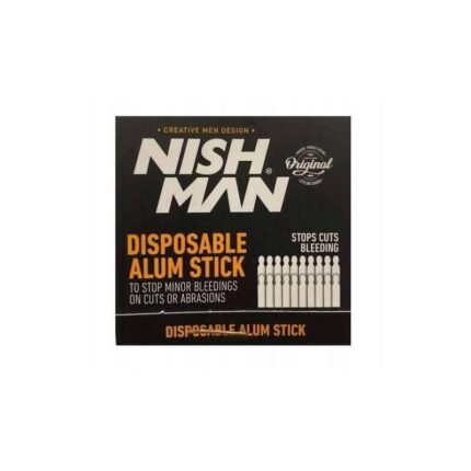 Nishman Disposable Alum Stick Carteira 20 unidades