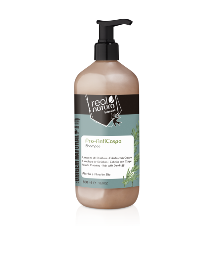 Real Natura Shampoo Sem Sal Pro-Anticaspa 500ml