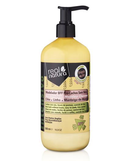 Real Natura Modelador BFF Pro-Cachos Sem Nós 500ml