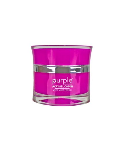 Purple Acrygel Combi White Moon French 50g