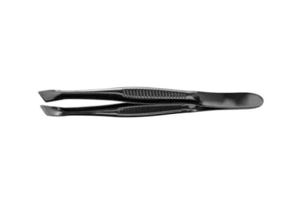 Pinça Oblíqua Baruffaldi Preta 9cm