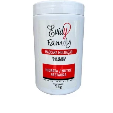 Máscara Capilar Evidy Family 1kg